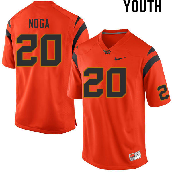 Youth #20 Jeremiah Noga Oregon State Beavers College Football Jerseys Sale-Orange - Click Image to Close
